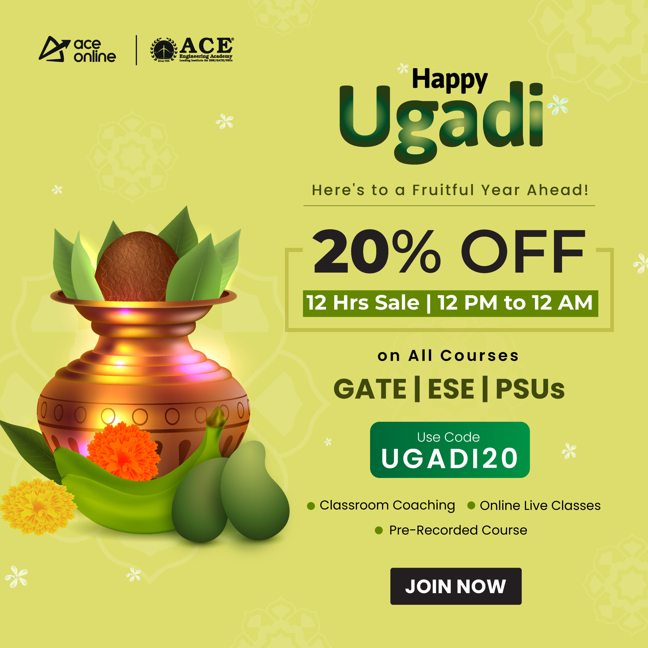 ACE Ugadi offers